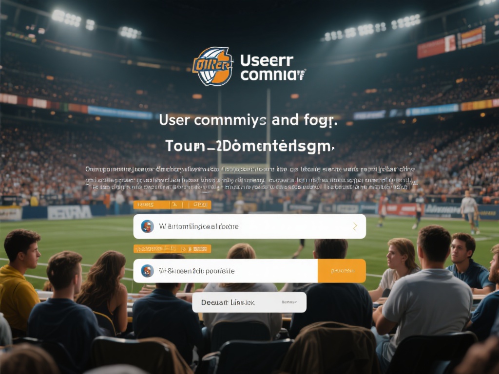 用户社区与论坛：许多热衷于体育娱乐的用户会在论坛中