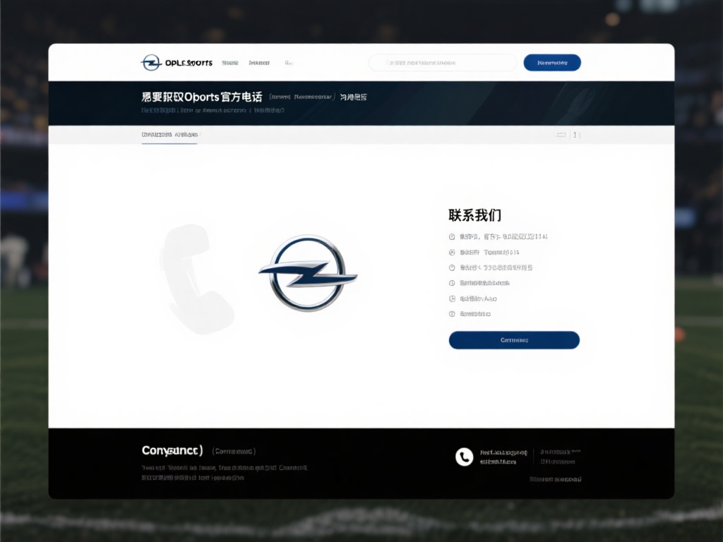 想要获取欧宝体育的官方电话，首先需要登录其官方网站