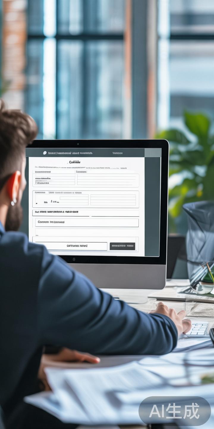 确认信息无误后提交申请：提前核对所有信息，特别是银